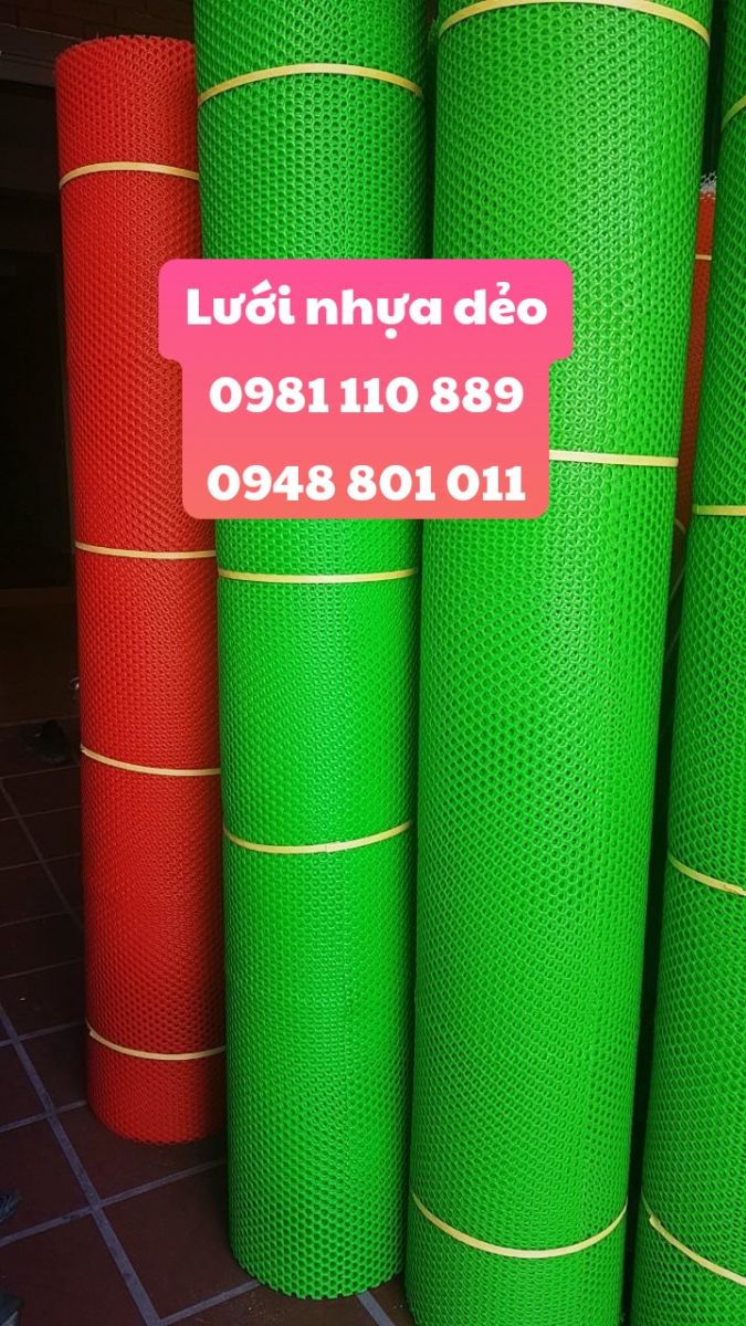 Lưới nhựa cứng, dẻo trang trí, làm khung đèn, khay, giá trang trí